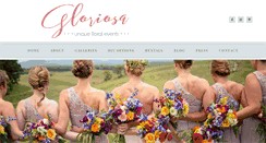 Desktop Screenshot of flowersbygloriosa.com
