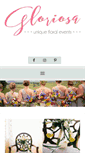 Mobile Screenshot of flowersbygloriosa.com
